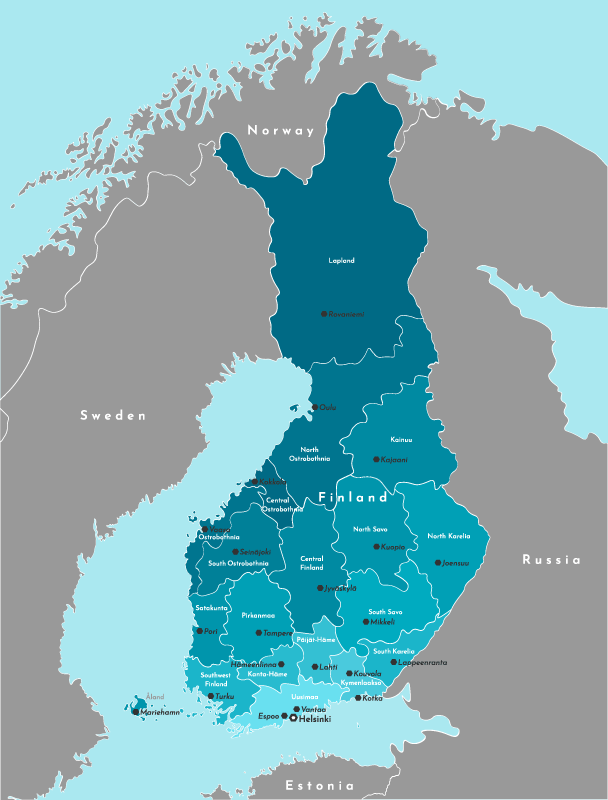 Scanvarm Lappi kartta