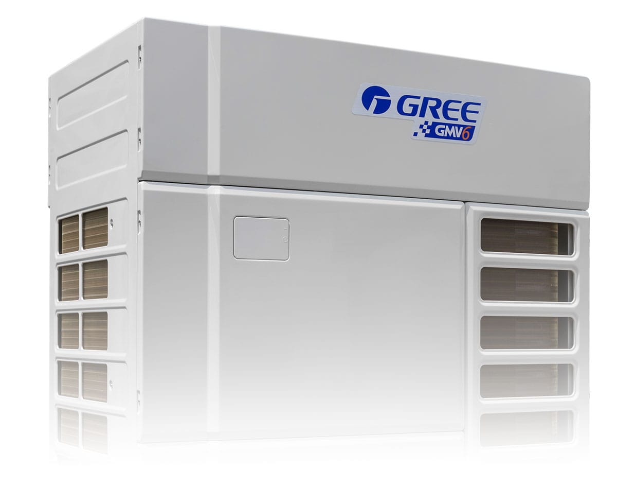 GREE VRF-järjestelmä kiinteistökohteisiin.